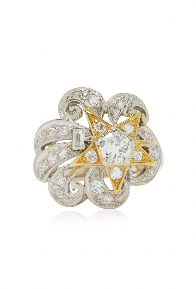 Shooting Star Diamond Ring
