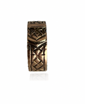 Gold Buckle Ring