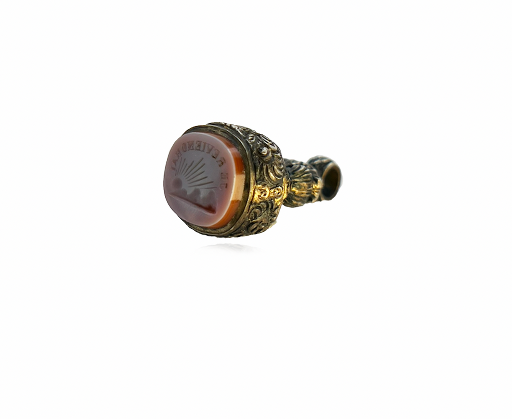 Sardonyx Intaglio Fob