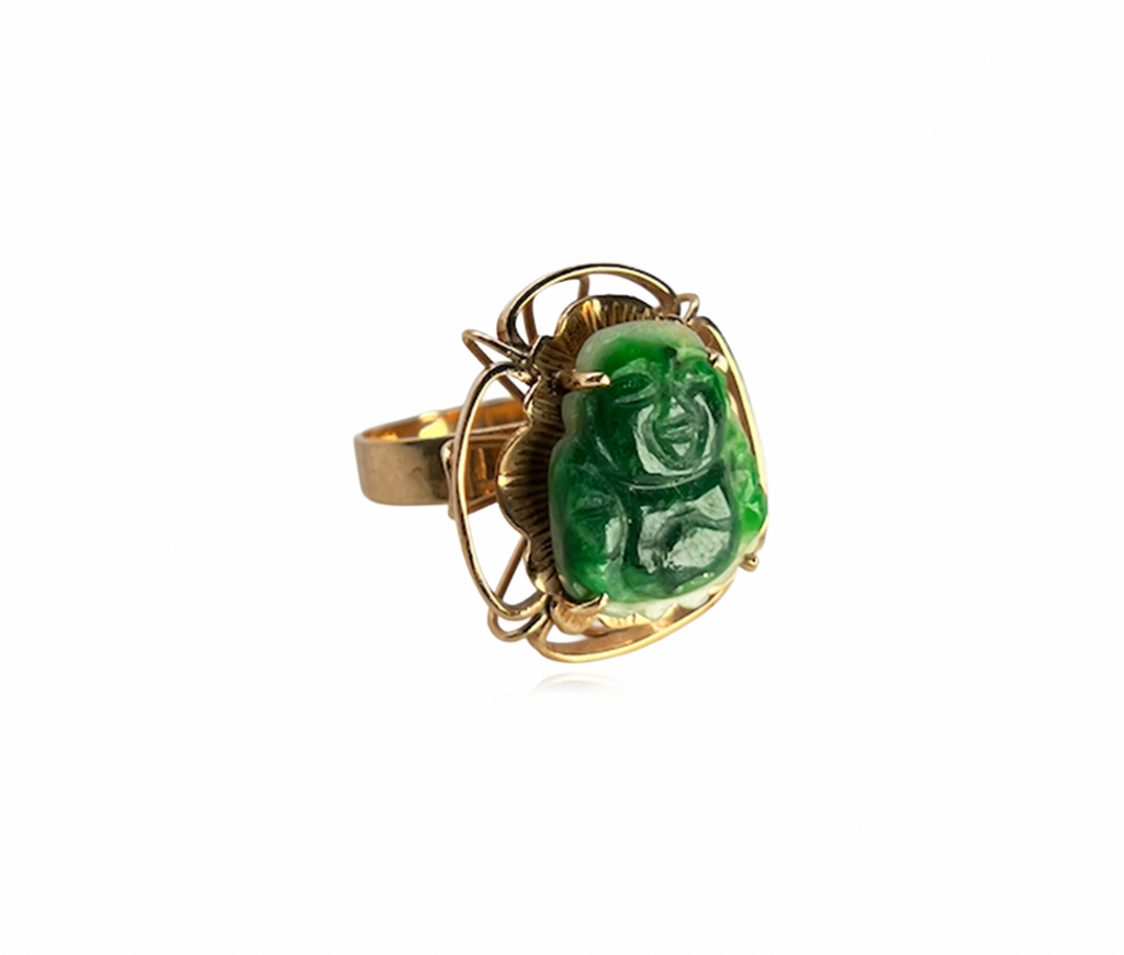 Happy Buddha Ring