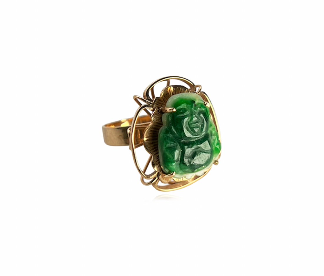 Happy Buddha Ring