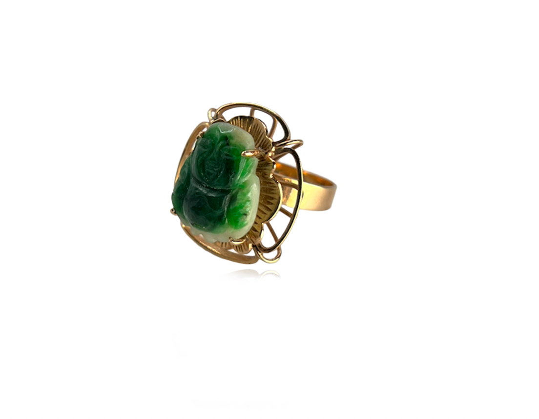 Happy Buddha Ring