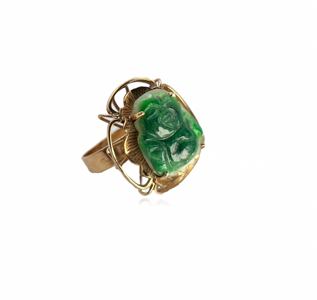 Happy Buddha Ring