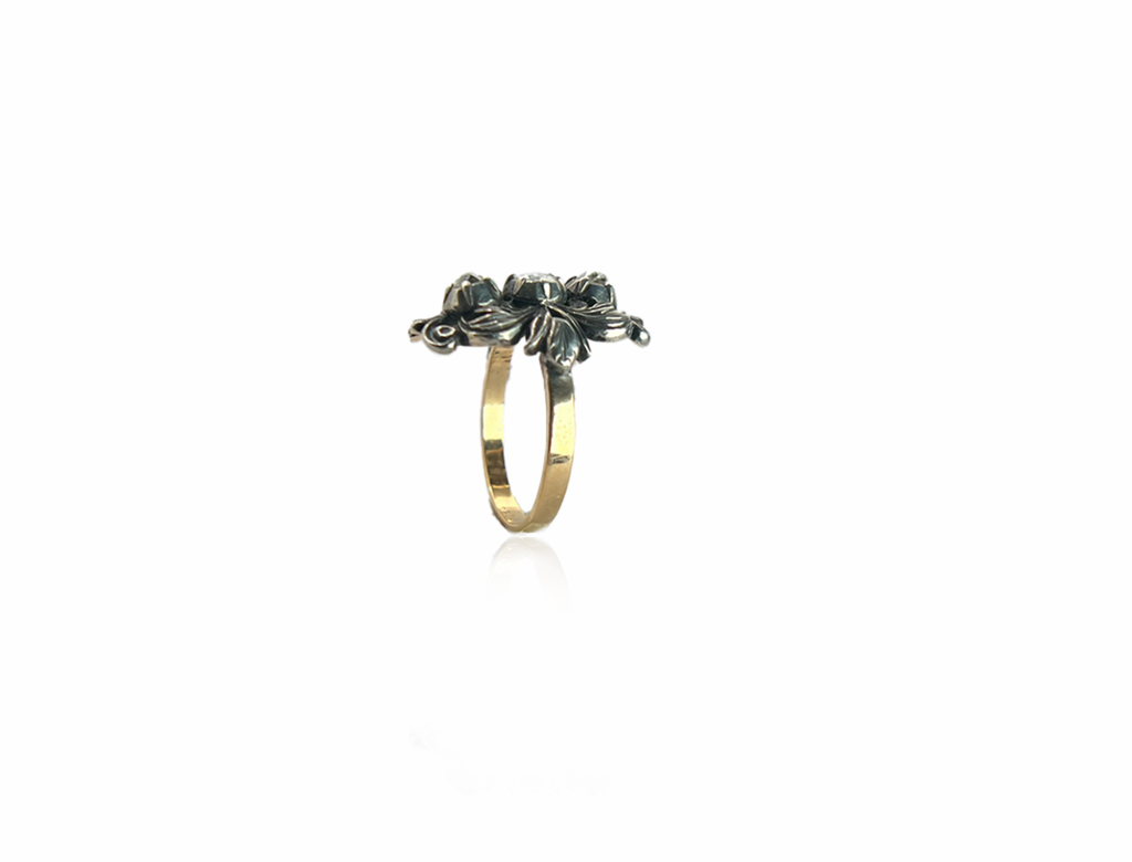 Danish Rose Cut Diamond Ring