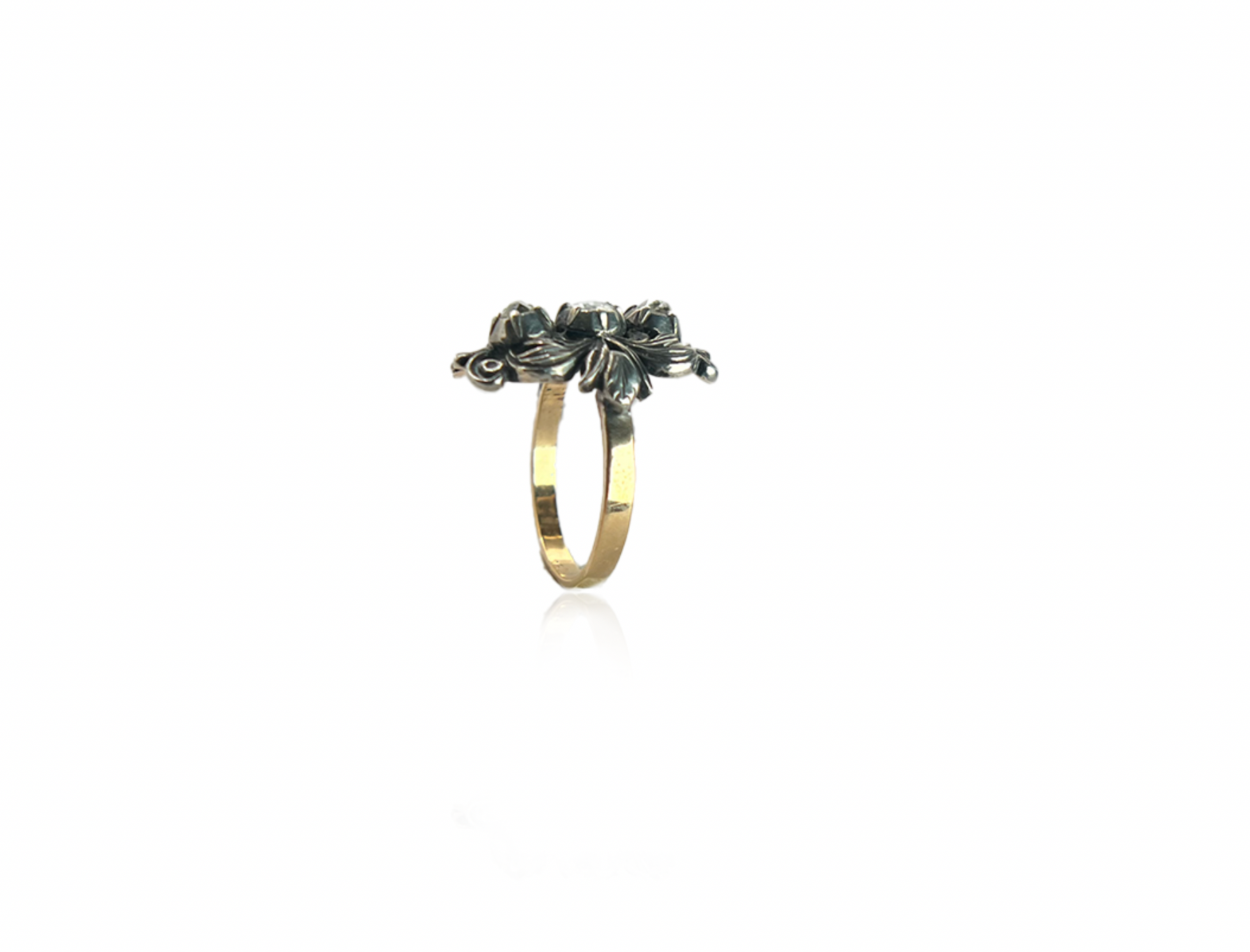 Danish Rose Cut Diamond Ring