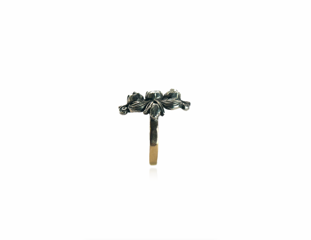 Danish Rose Cut Diamond Ring