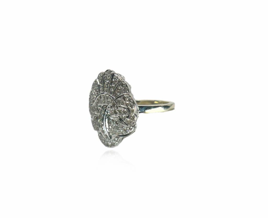 Diamond Peacock Ring