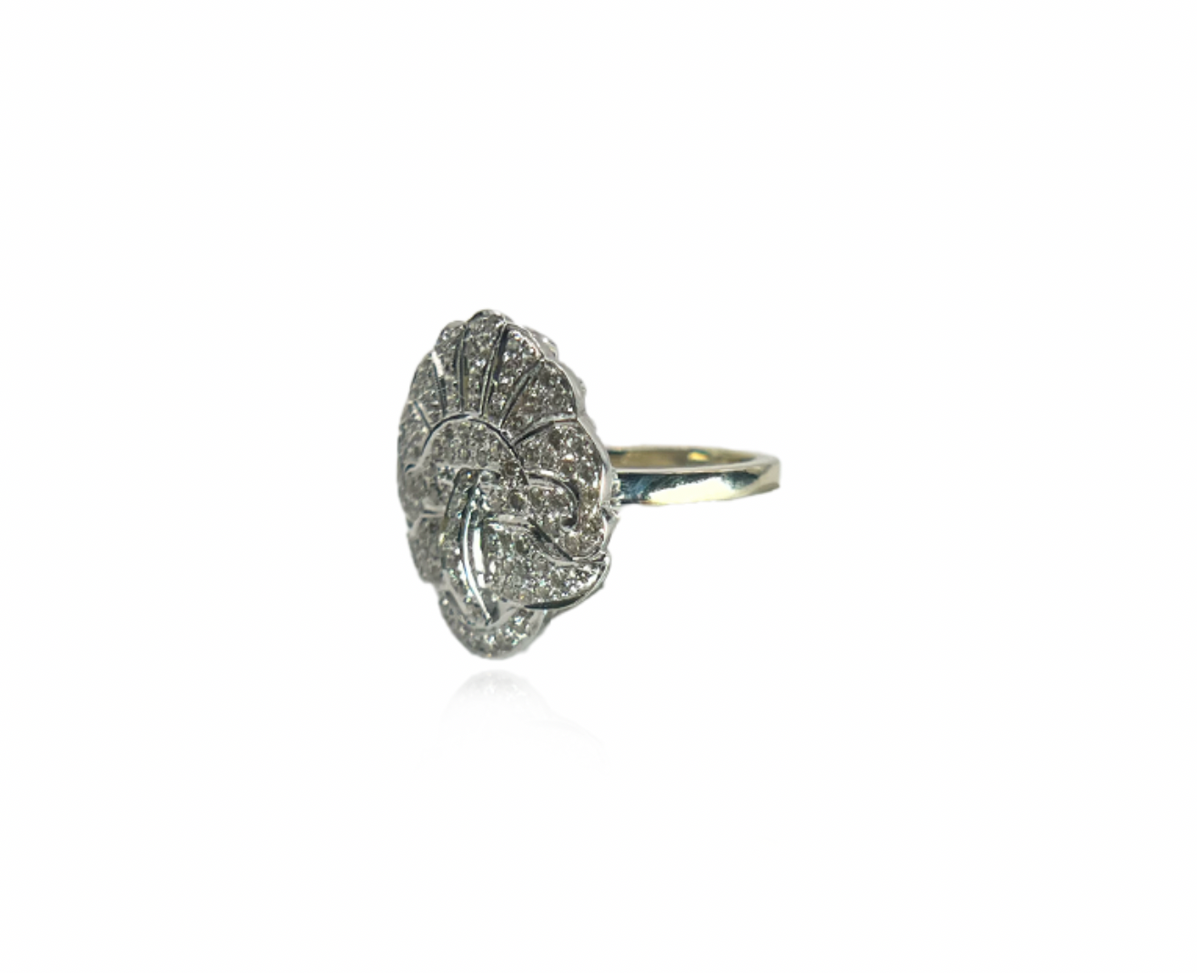 Diamond Peacock Ring
