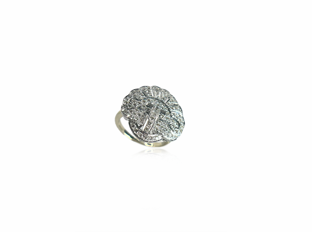Diamond Peacock Ring