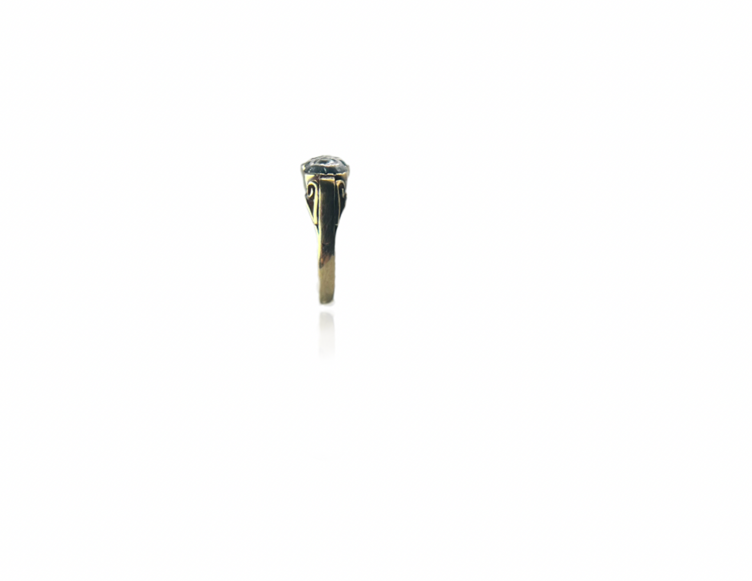 Rose Cut Diamond Ring