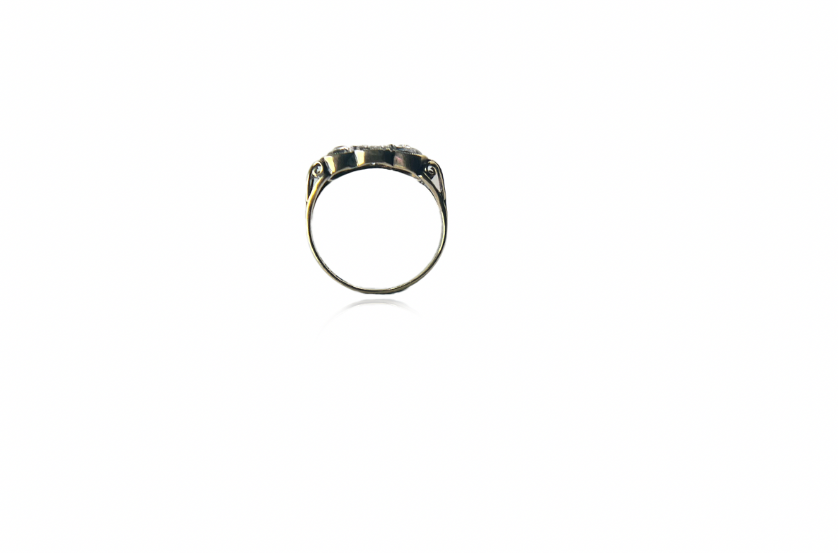 Rose Cut Diamond Ring