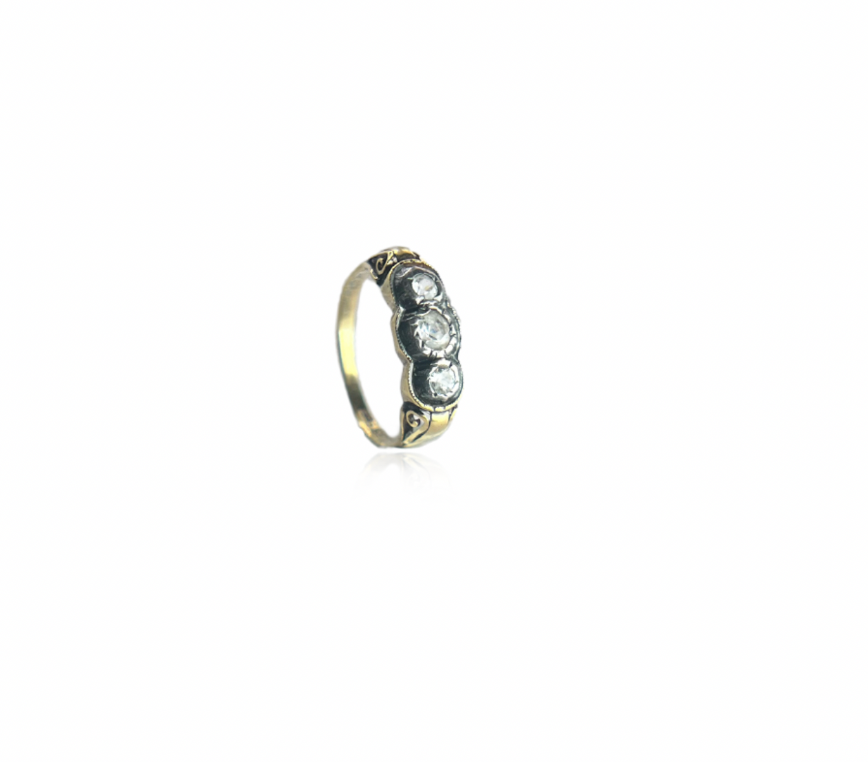 Rose Cut Diamond Ring