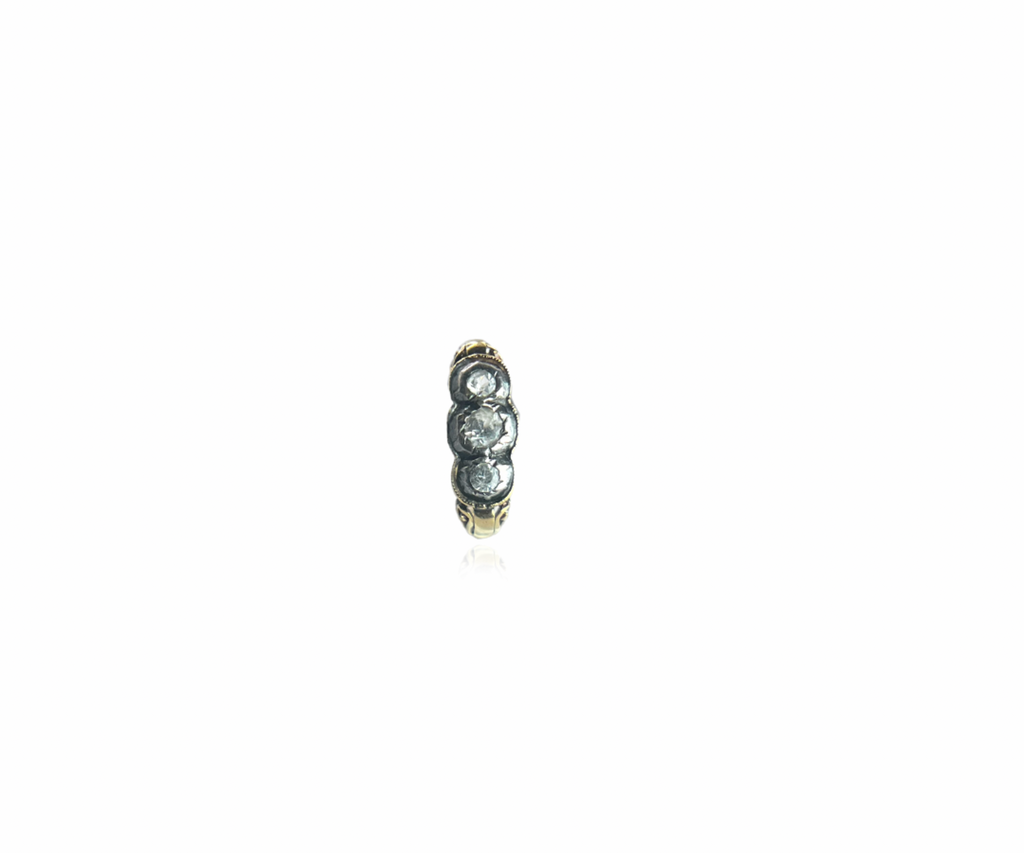 Rose Cut Diamond Ring