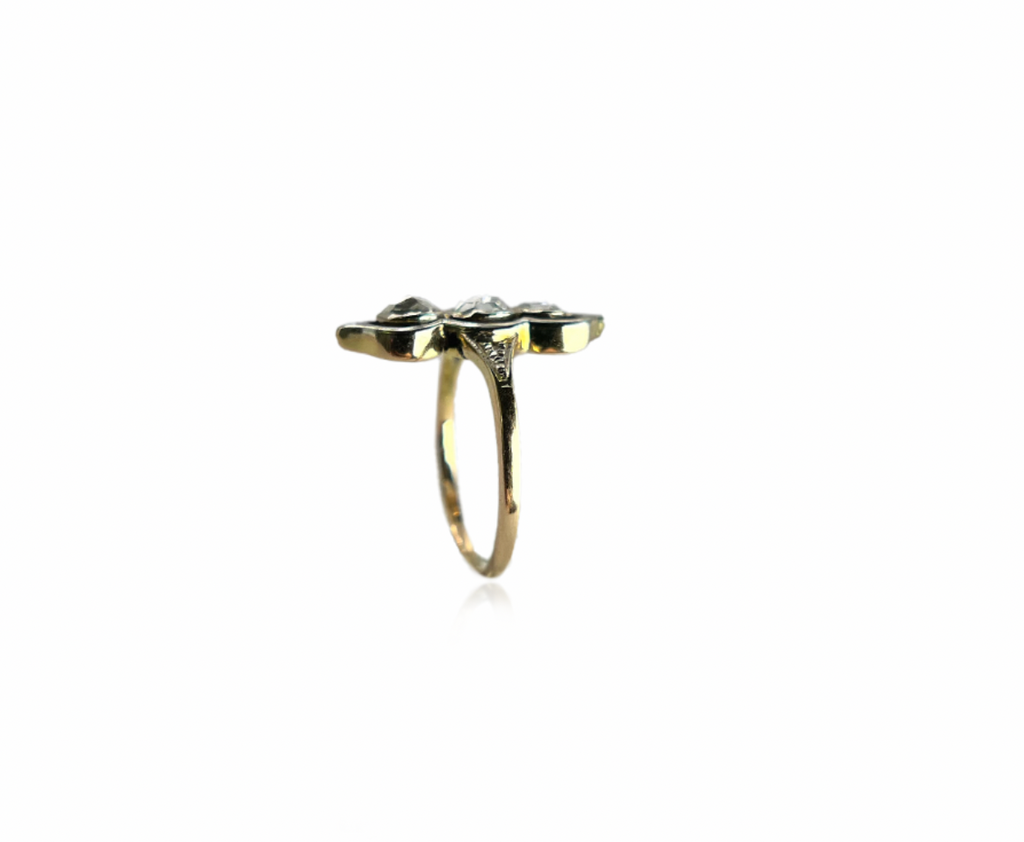Rose Cut Diamond Ring