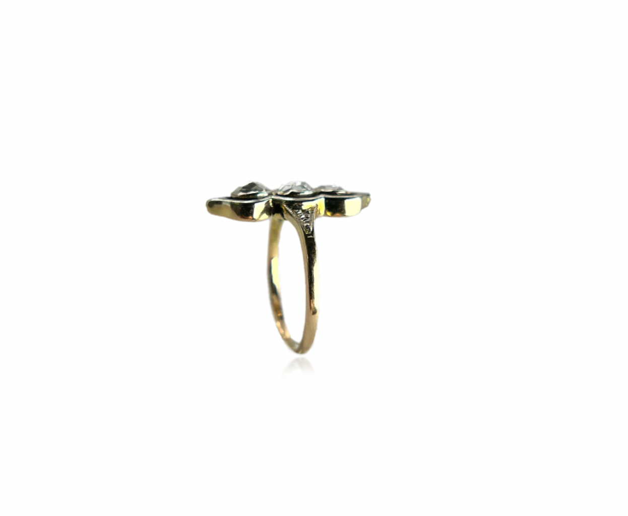 Rose Cut Diamond Ring