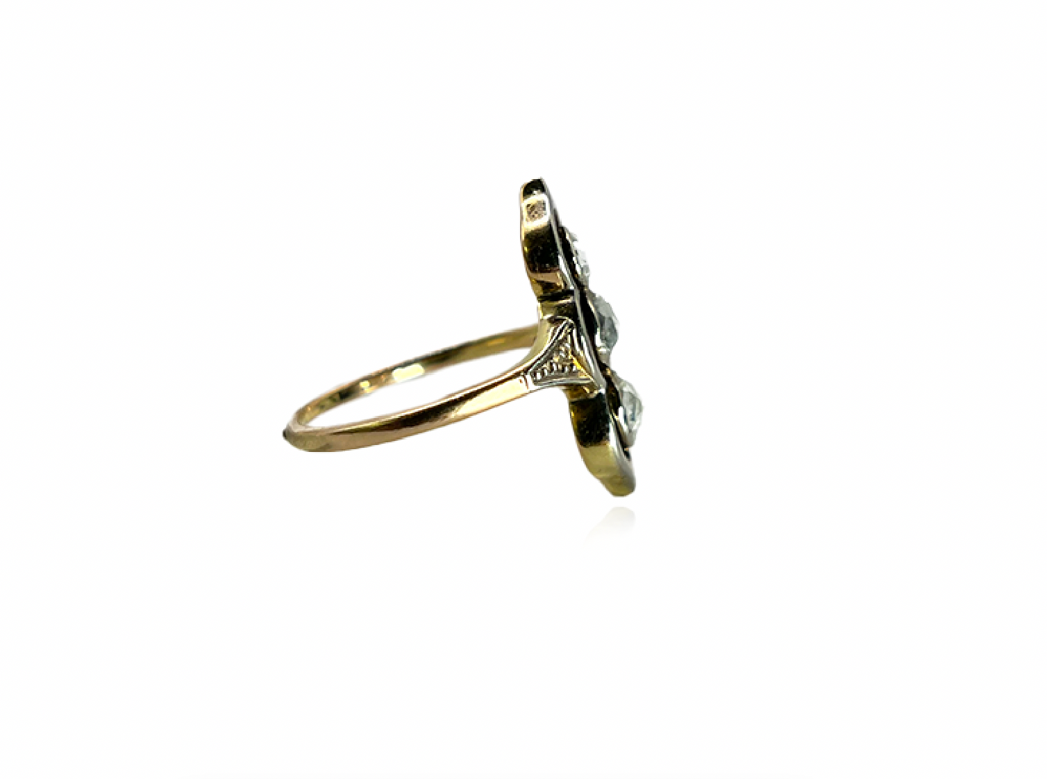 Rose Cut Diamond Ring