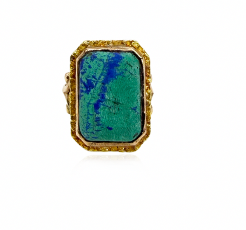 Gold Turquoise Ring
