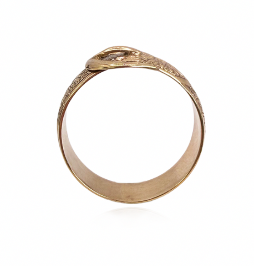 Men's English Buckle Ring