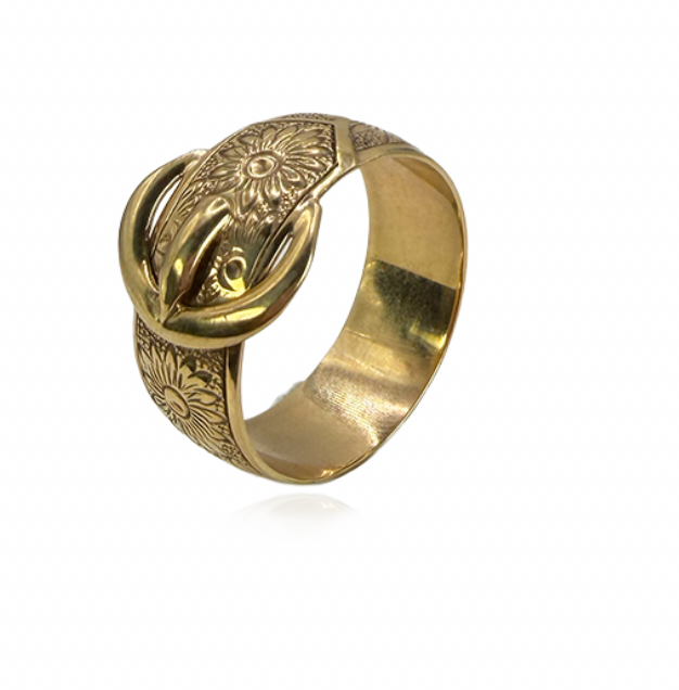 Men's English Buckle Ring