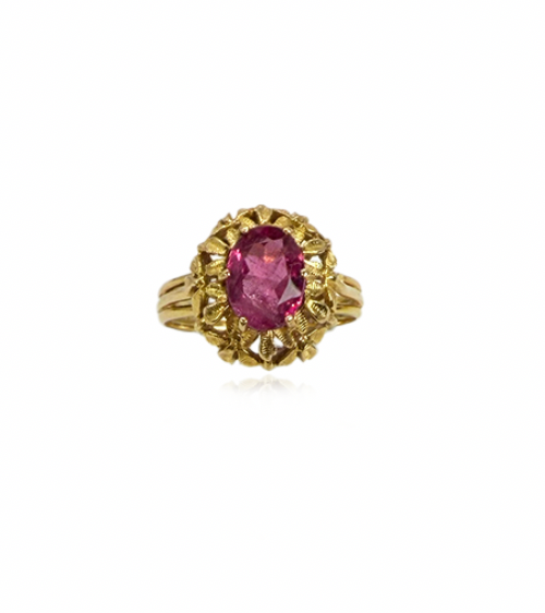 Pink Sapphire Ring