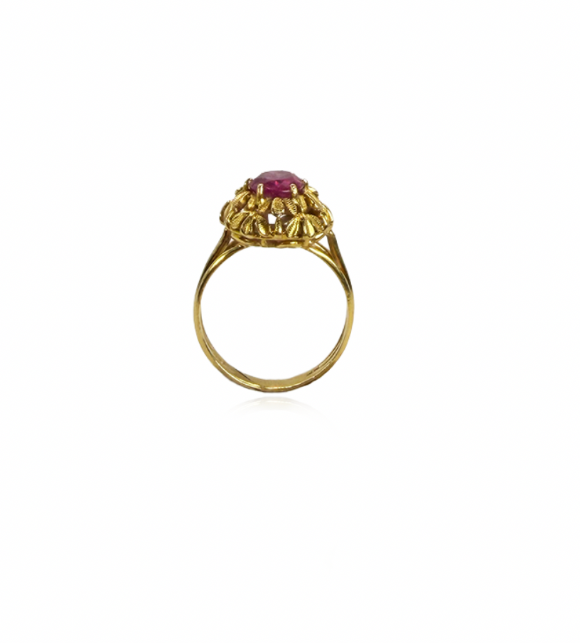 Pink Sapphire Ring