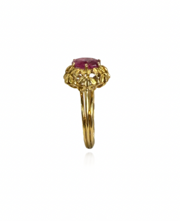 Pink Sapphire Ring