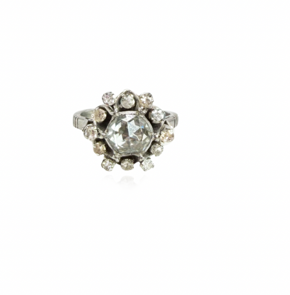 Georgian Rose Cut Diamond Ring