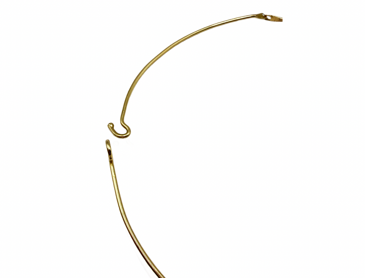 Rose-Cut Diamond Pendant Necklace