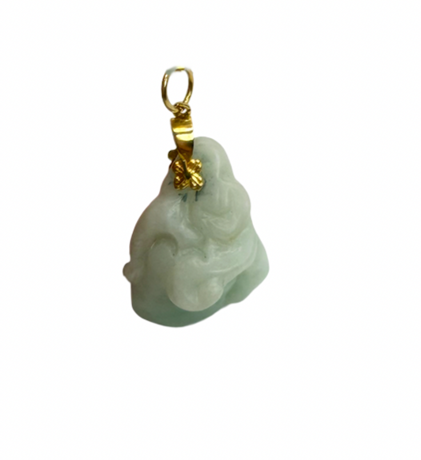 Baby Dragon Jadeite Pendant