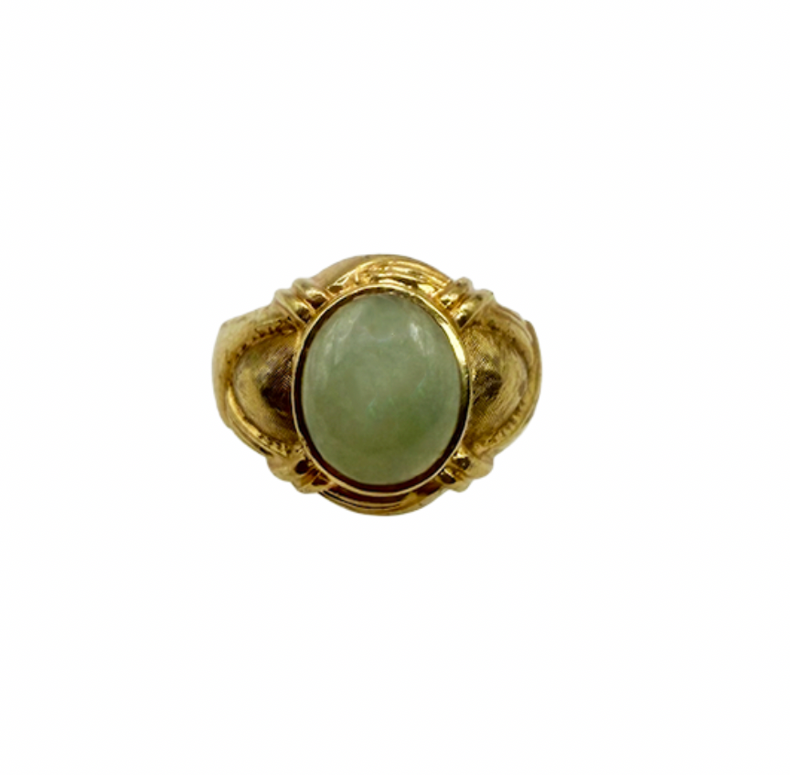 Jadeite Gold Ring