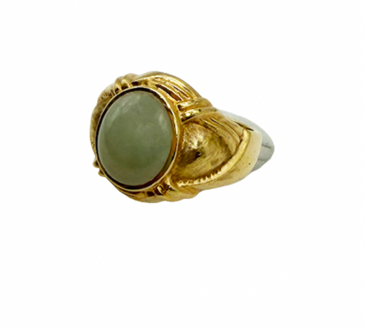 Jadeite Gold Ring
