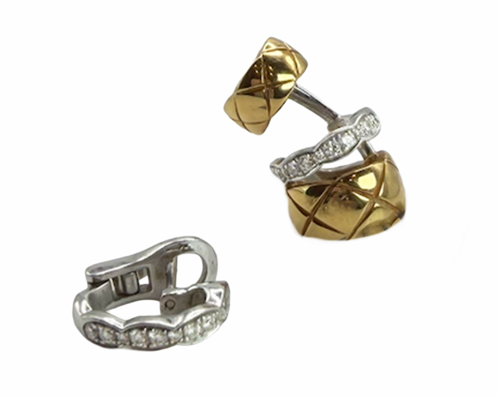 Chanel Coco Crush Earring and Ear Cuff